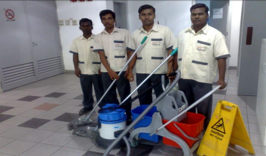 Cleaning Staff for the Jumairah Plaza